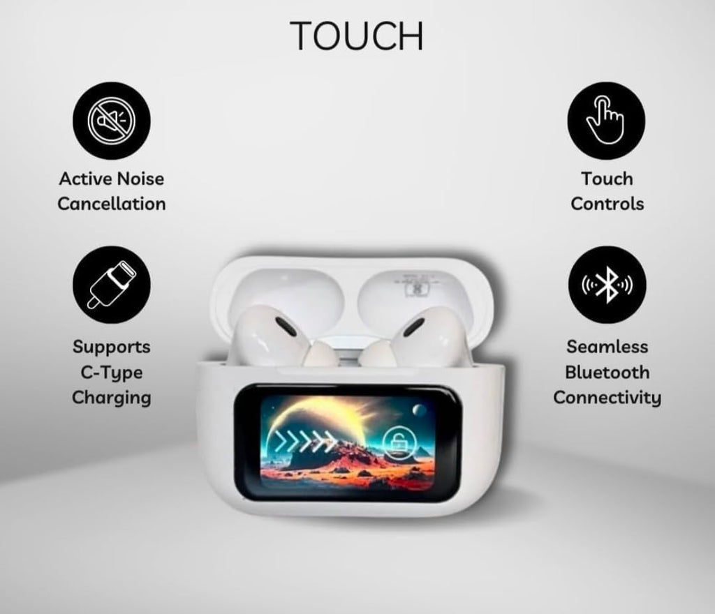 A9 Touch Screen Airbuds Super Quality Buzzer Edition Free cover
